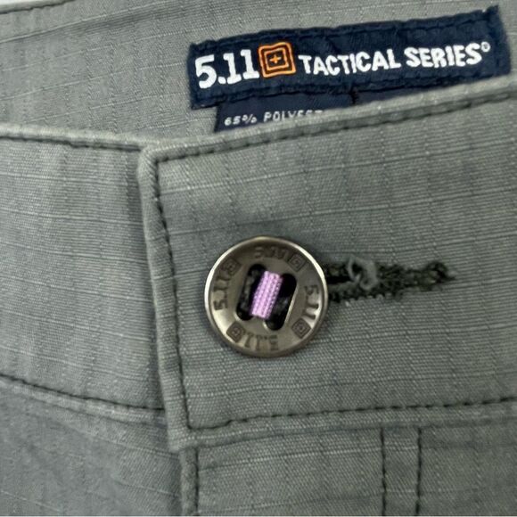 511 Women's Cirrus Pant Size 31 Slate Gray Rip Stop Outdoor Work Pant - Picture 13 of 15